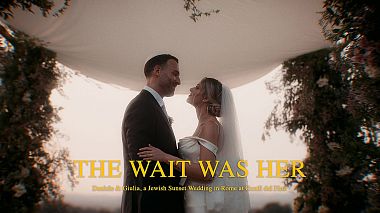 Autumn Award 2025 - Best Filmmaker - The Wait Was Her – Daniele & Giulia, a Jewish Sunset Wedding in Rome at Casali del Pino