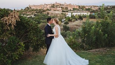 Видеограф Elena  CH Photo & Video, Мадрид, Испания - Boda Sara & Josue Toledo, Cigarral El Bosque, 01/09/2017, аэросъёмка, лавстори, музыкальное видео, свадьба, событие