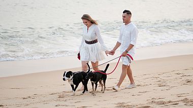 Videographer Luis Silva from Faro, Portugal - Alexandra & Vasilie - Engagement Session, drone-video, engagement, wedding