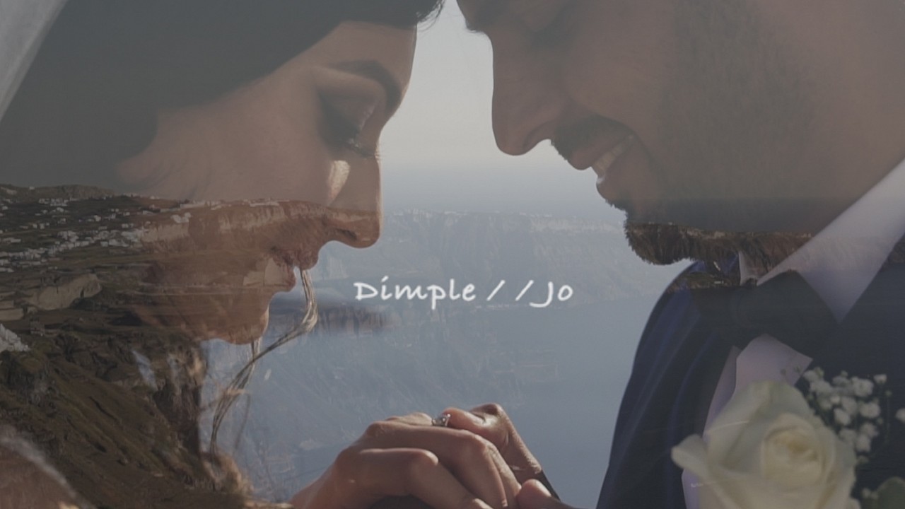 When Love flows all over   / Dimple & Jo in Santorini