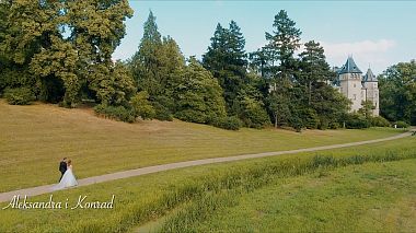 Videografo Charles-Studio da Łódź, Polonia - Aleksandra i Konrad - teledysk ślubny | Film ślubny 4K, wedding