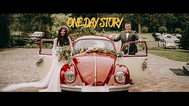 Видеограф Takie Kadry, Гданск, Полша - Magda & Bartek | One Day Story i Poland| Rustic wedding in a barn | Takie Kadry, drone-video, musical video, wedding