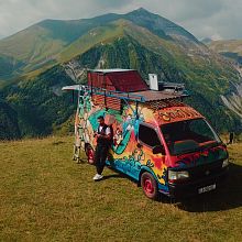 Videographer Jaba Tvaradze