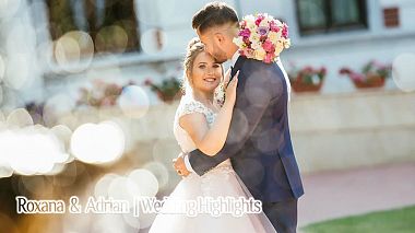 Видеограф Nicolas Sevastre, Бухарест, Румыния - Roxana si Adrian │Wedding Highlights, аэросъёмка, лавстори, свадьба, событие