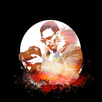 Video designer Giosue Castagna