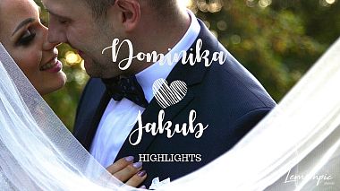 Videographer Lemonpic Studios from Bílsko-Bělá, Polsko - Dominika & Jakub Wedding Highlights, wedding