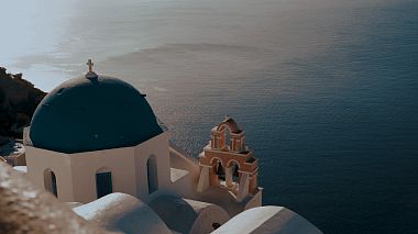 Βιντεογράφος Estudiodellas Fine Art Studio από Peso da Régua, Πορτογαλία - Santorini love :: Sílvia e Carlos, drone-video, engagement, wedding