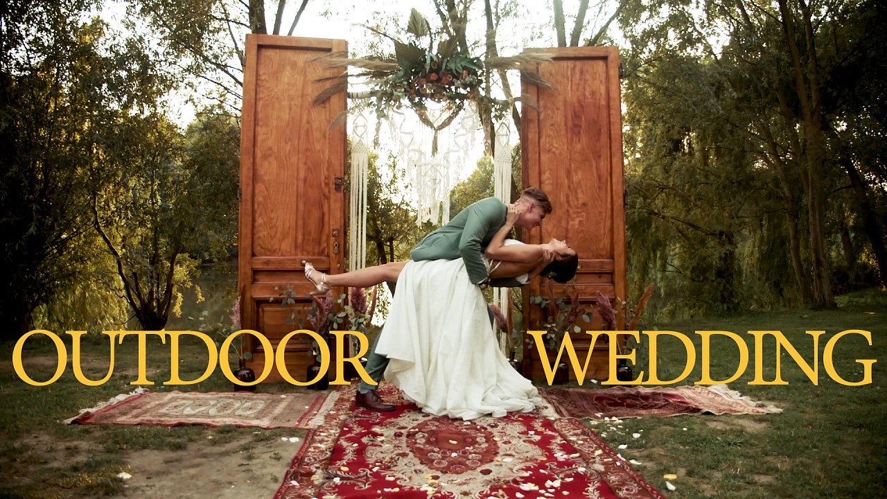 Ewa & Alek outdoor wedding