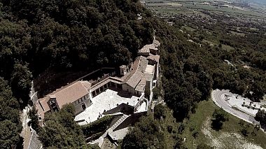 Videographer Alessandro Ficano from Rieti, Italy - Wedding in Santuario di Greccio, SDE, drone-video, wedding