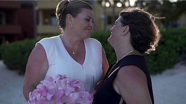 Videografo IvanE Guevara da Cancún, Messico - Kristin & Tiffany, wedding