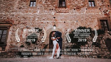 Videographer Felipe Idrovo from Cuenca, Ecuador - Amanda & Michael - Highlights - Tuscany, wedding