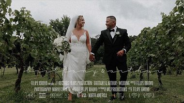 Videographer Felipe Idrovo from Cuenca, Ecuador - Brittany & Arthur - Highlights - NJ - USA, wedding