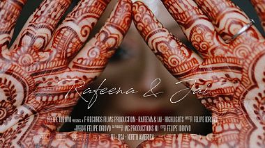 Videographer Felipe Idrovo from Cuenca, Ecuador - Rafeena & Jai - Indian Wedding Highlights Video | New Jersey - USA, wedding