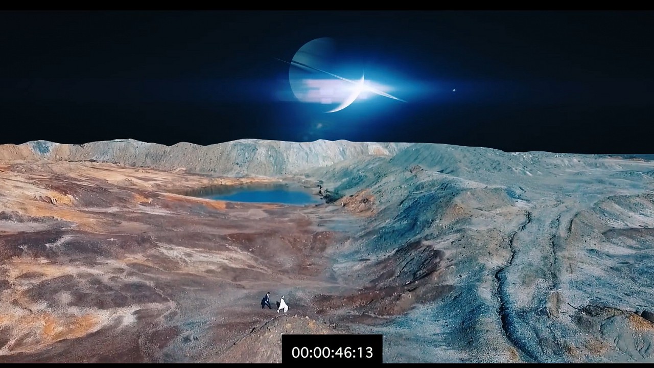 THE PLANET LOOKS AT US