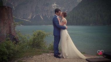 Videographer Paolo Brentegani from Verona, Italy - Sergey&Anastasia wedding on Lake Braies Italy, wedding