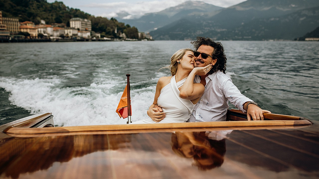 Michael|Bree. Como lake