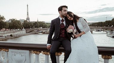 Videógrafo Cláudio Marques de Lisboa, Portugal - Norine & Adrik - Paris is always a good ideia, drone-video, wedding