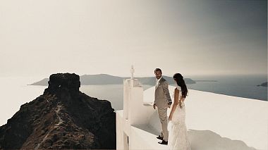 Videographer Nikoleta Menyhártová from Bratislava, Slovakia - Wedding Film - Veronika & Marek - Santorini, wedding