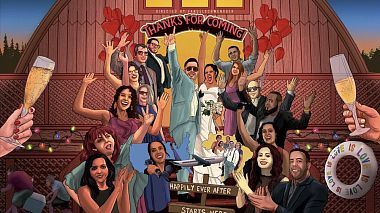 Videógrafo Motta Movies de Nueva York, Estados Unidos - Thanks For Coming, wedding
