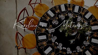 Videógrafo Leslaw Kanikula de Rzeszów, Polonia - K&M Trailer w Willa Love, wedding