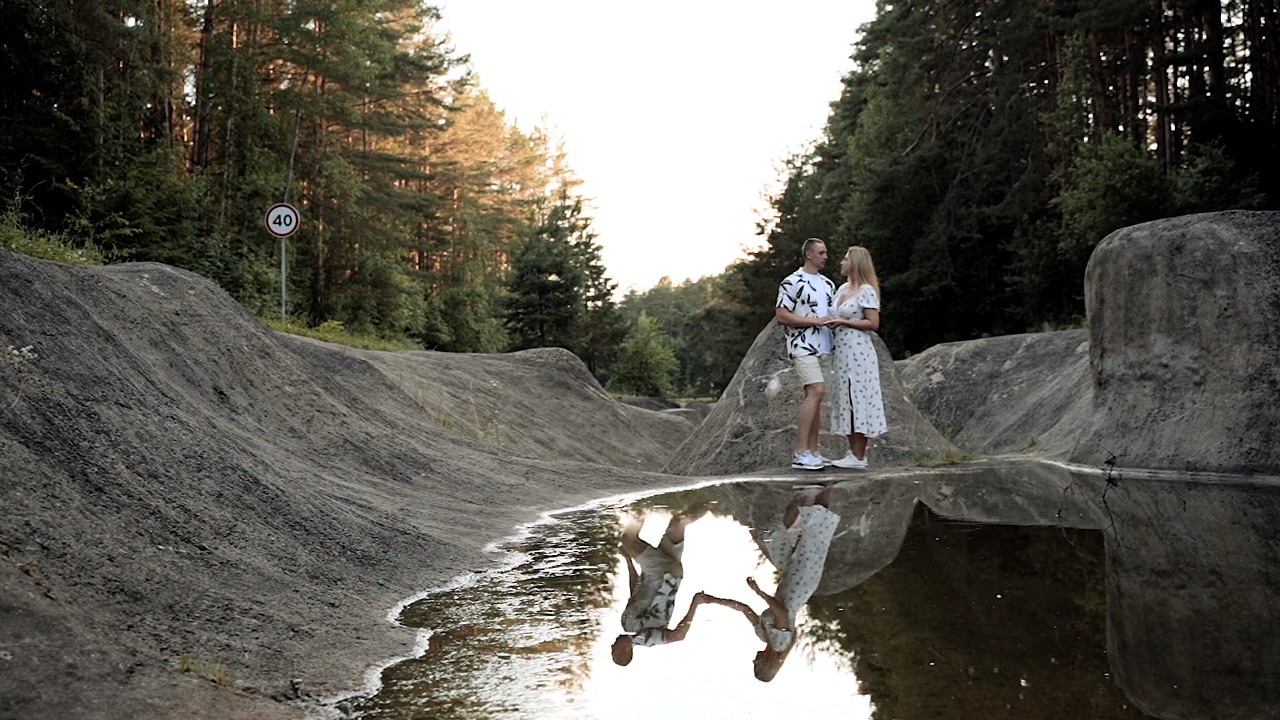 Море. Закат. Мы