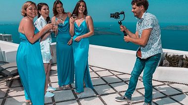 Videographer Kay Gorodov from Athens, Greece - Wedding in Santorini [with prewedding shoot], drone-video, engagement, event, invitation, wedding