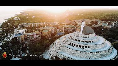 Videographer Benjamin Gonzalez đến từ Teaser / Gabrielle & Filip / Xcaret Mexico Hotel, drone-video, wedding