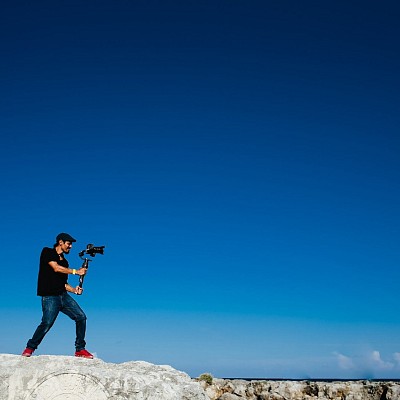 Videographer Benjamin Gonzalez