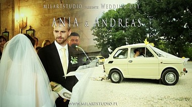 Videographer Milart Studio from Kielce, Poland - Ania & Andreas | Wedding Day, wedding
