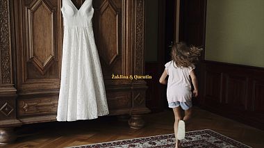 Videographer Lot Trzmiela Films from Poznań, Pologne - Żaklina & Quentin - Pałac Mierzęcin, drone-video, reporting, wedding