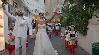 Видеограф SCR FILMS, Неаполь, Италия - Just Married in Capri, SDE, лавстори, свадьба