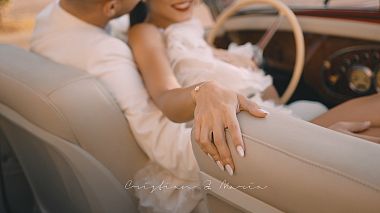 Videographer Honorius Florentin from Bucharest, Romania - Cristian&Maria, feel the breeze... (firework show), drone-video, engagement, wedding