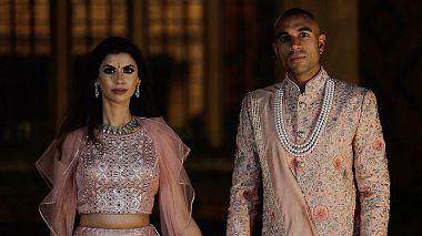 Βιντεογράφος Denis Potasnikov από Λονδίνο, Ηνωμένο Βασίλειο - B & N | The Fitzrovia Chapel & North Mymms Park, Indian Wedding, Gujarati Bride, corporate video, drone-video, musical video, wedding