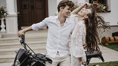 Videografo Przemek Musiał da Gidle, Polonia - Monika i Paweł |Dworek Gogolewo, engagement, event, reporting, wedding