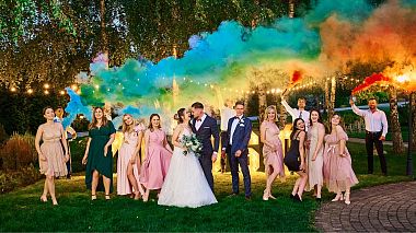 Videographer ARTISO Film i Fotografia Ślubna from Lublin, Polsko - Dużo radości, miłości i pocałunków. Film ślubny z Dworku Diana, 4K, reporting, wedding