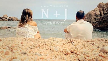 来自 巴塞罗纳, 西班牙 的摄像师 Alex Colom | Wedding's Art - N + J | Love Story, engagement, wedding