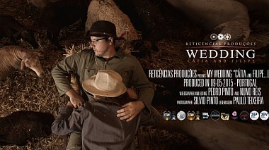 Videographer Reticências Produções from Porto, Portugal - Cátia e Filipe, wedding