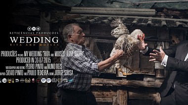 Videographer Reticências Produções đến từ Rita e Moises, wedding