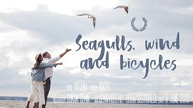 来自 圣彼得堡, 俄罗斯 的摄像师 Roman Demin - Seagulls, wind and bicycles [deminvideo.ru], wedding