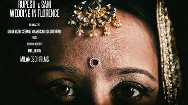 来自 阿雷佐, 意大利 的摄像师 Stefano Milaneschi - Rupesh & Sam - Wedding Trailer in Florence, wedding