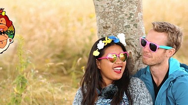 Videographer Lubos Konecny from Prague, Czech Republic - An amazing highlights! John + Kach, drone-video, engagement, wedding