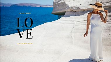 Videographer Lulumeli Ava from Atény, Řecko - All you want is Greece! Wedding video in Milos by Lulumeli, drone-video, wedding