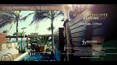 Videographer PROSTUDIO Creative Video Agency from Warschau, Polen - ProStudio :: CYPRUS :: Maya & Philippe, wedding