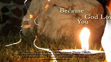 Filmowiec Daniele Corallo z Paterno, Włochy - Because God Love You, wedding