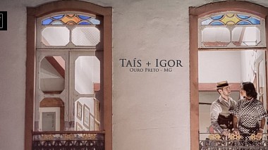 Videographer Caique Castro / StudioC Films from Campina Grande, Brazílie - Love Story Taís + Igor  / 30's decade style, engagement