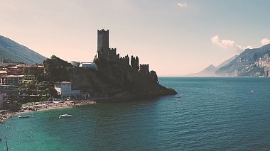 Videographer Claudio Sichel from Benátky, Itálie - Wedding in Lake Garda - Italy, drone-video, wedding