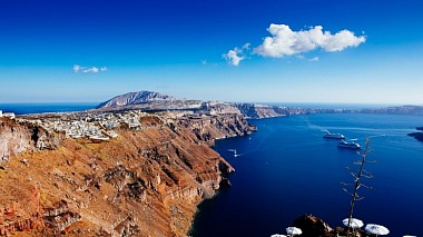 Videógrafo Wedfilms Cinematography de Chania, Grécia - Wedding in Santorini // Alexandra & George // Wedding Teaser- Short Film, wedding