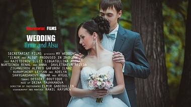 Videographer Раниль Каюмов from Naberežnyje Čelny, Rusko - Ilnur & Alsu, wedding