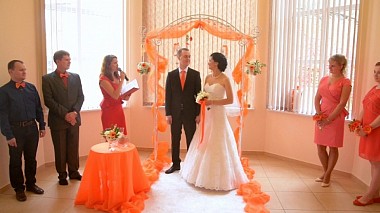 来自 莫斯科, 俄罗斯 的摄像师 Dmitry Kobyakov - Orange wedding, wedding