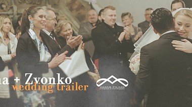 Βιντεογράφος Denis Pusic από Ζάγκρεμπ, Κροατία - Zvonimir + Tina // Wedding Trailer, wedding